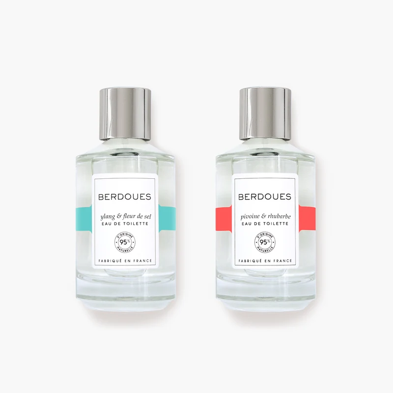 Duo d’Eaux de Toilette Pivoine & Rhubarbe et Ylang & Fleur de Sel