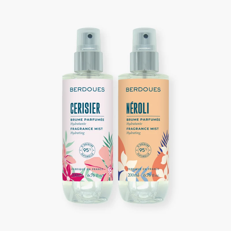 Duo Brumes Hydratantes Cerisier et Néroli