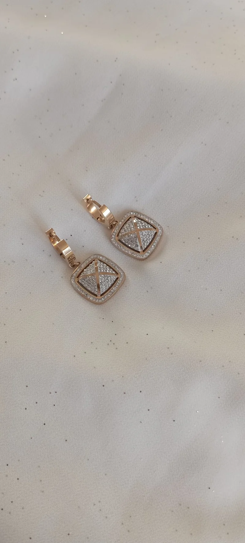Boucle d'oreilles Strass