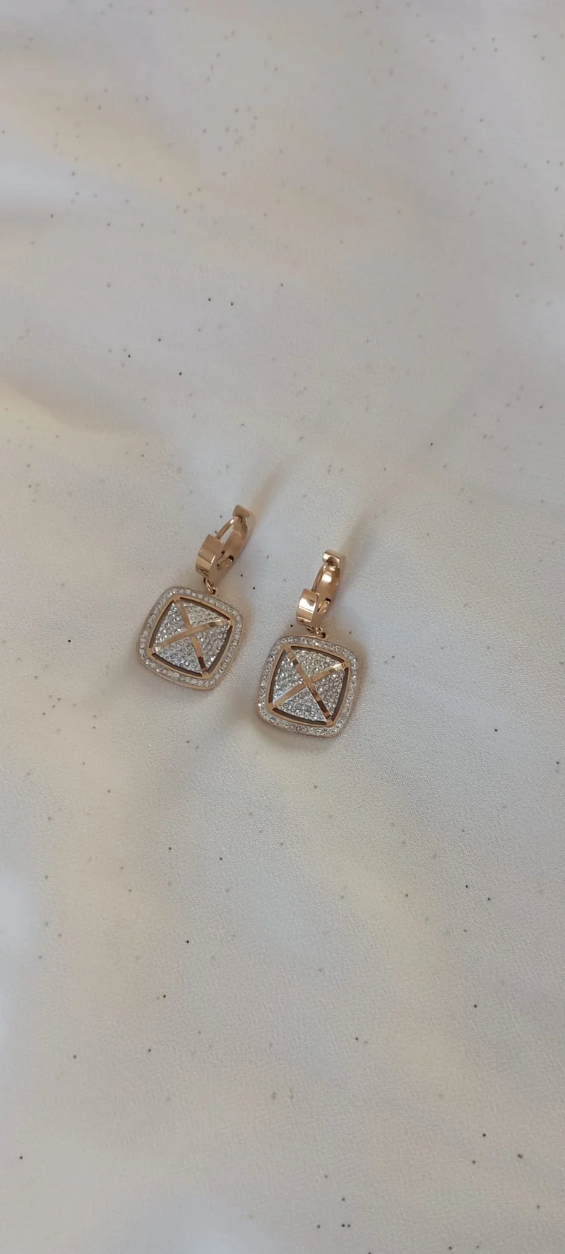 Boucle d'oreilles Strass