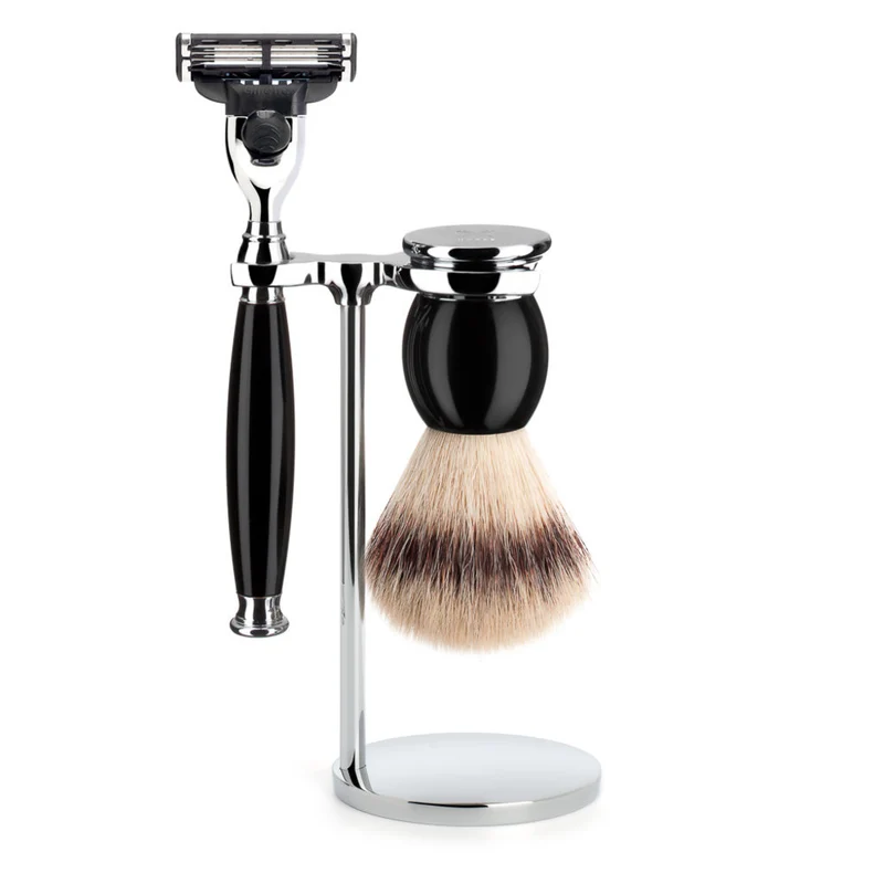 Shaving Set 3-Piece Sophist - Black Mach3