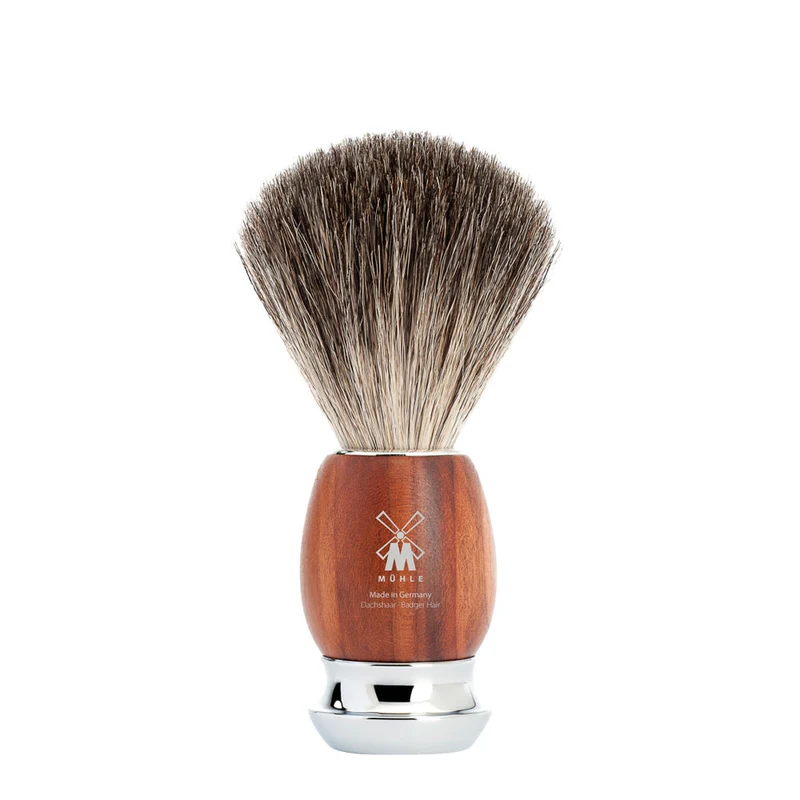 Vivo Mach3 Shaving Set 4-Piece - Plum Wood
