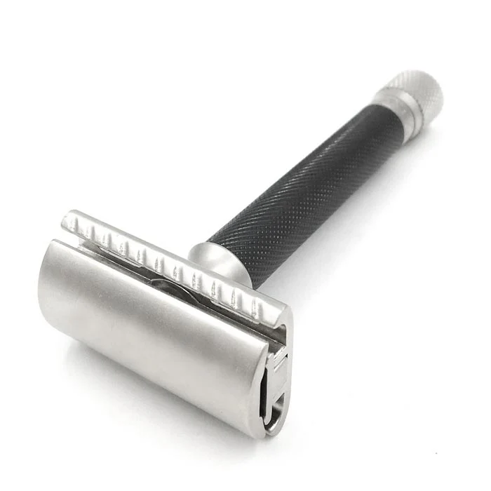 Safety Razor Adjustable Black