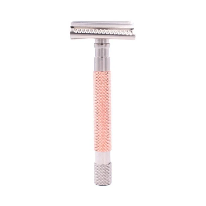 Safety Razor Semi Slant Rose Gold