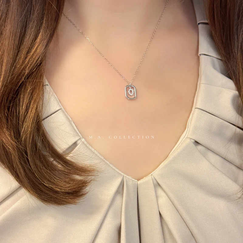 Inital Monogram Necklace