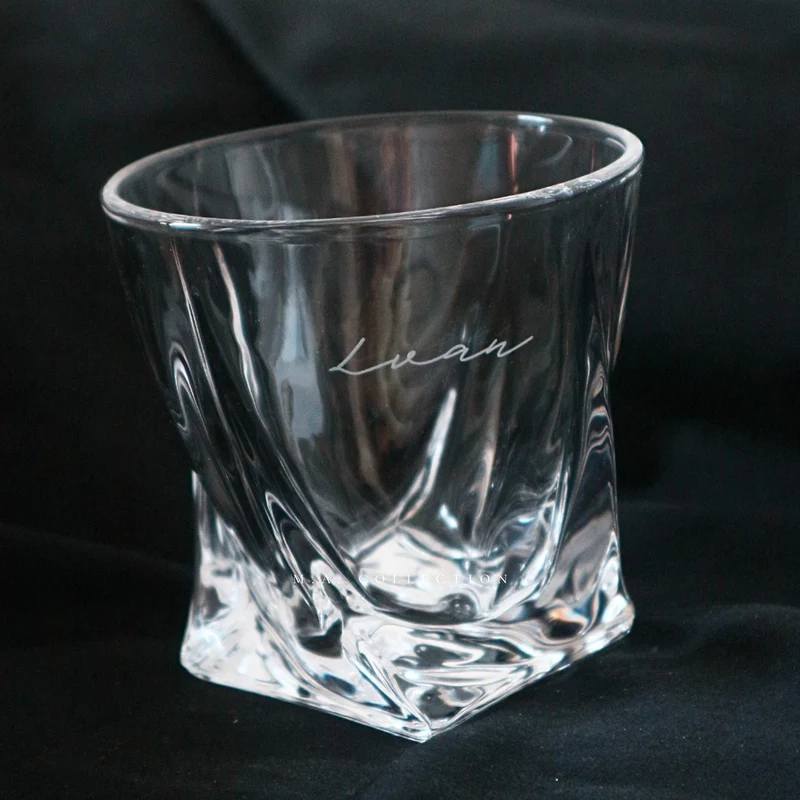Engraved Glass Set