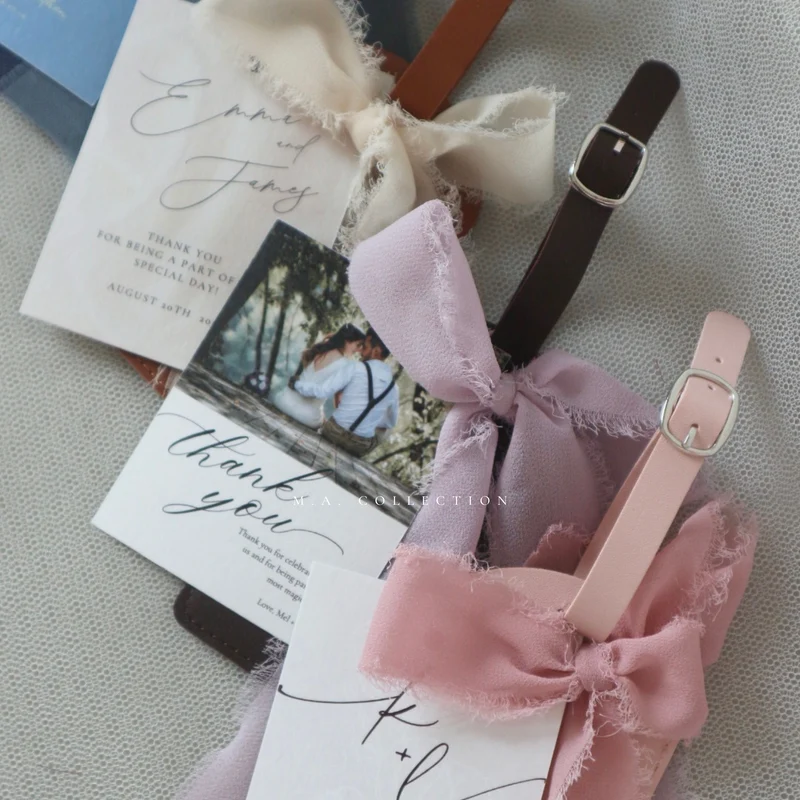 Leather Luggage Tag