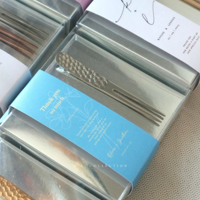 Elegant Stainless Steel Fruit Forks