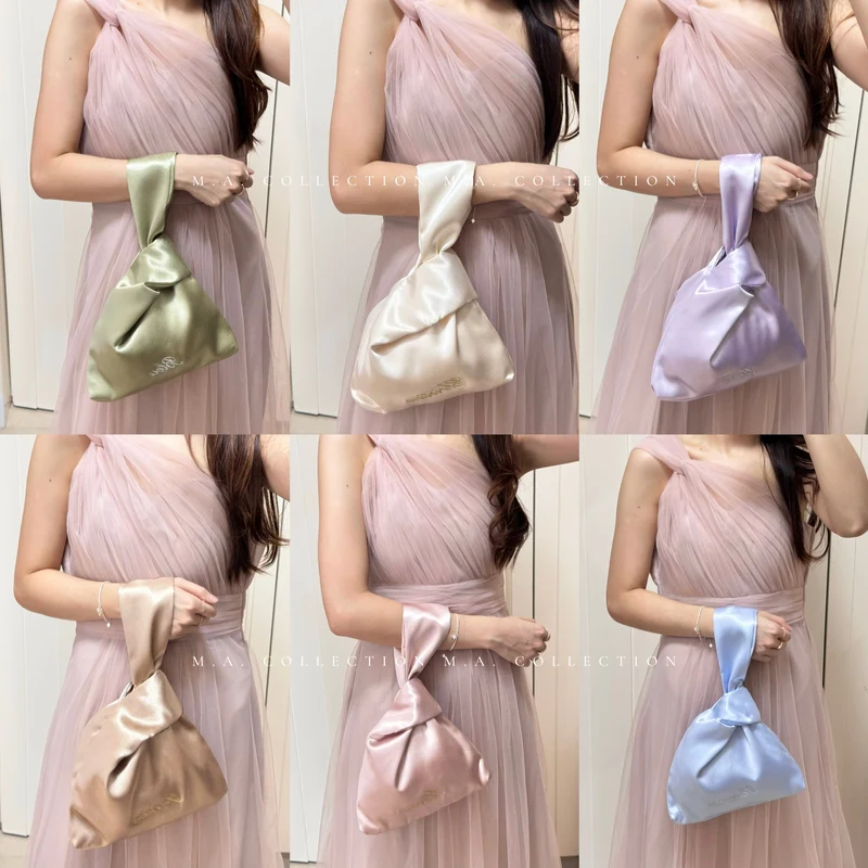 Customerized Satin Hand Bag