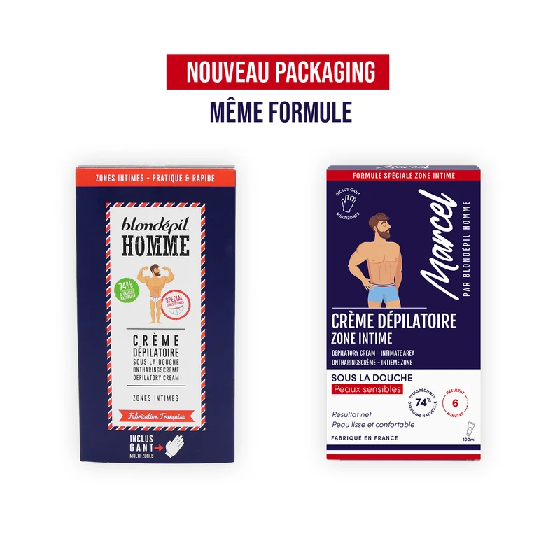 Crème Dépilatoire Zone Intime