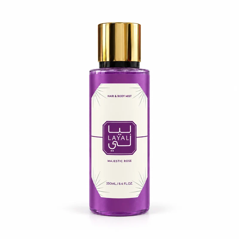 Majestic Rose – Brume Parfumée Florale 250 ml – Layali