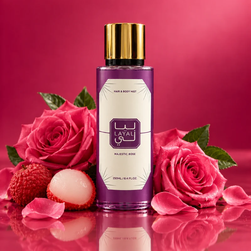 Majestic Rose – Brume Parfumée Florale 250 ml – Layali