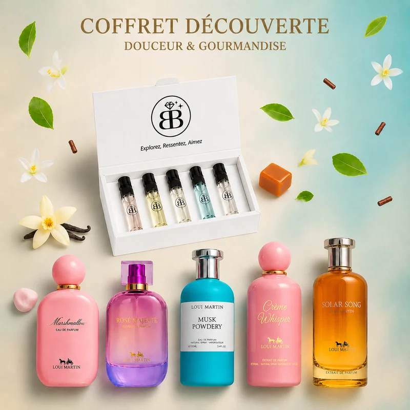 Coffret Découverte Loui Martin - Douceur & Gourmandise - La Barfumerie