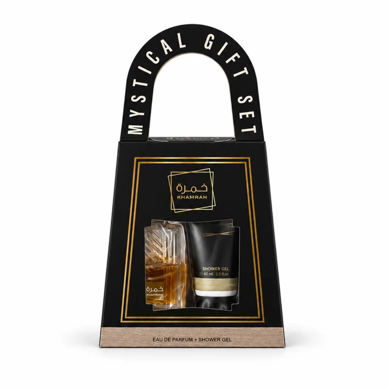 Coffret Khamrah – Eau de Parfum 30 ml & Gel Douche 60 ml – Mystical
