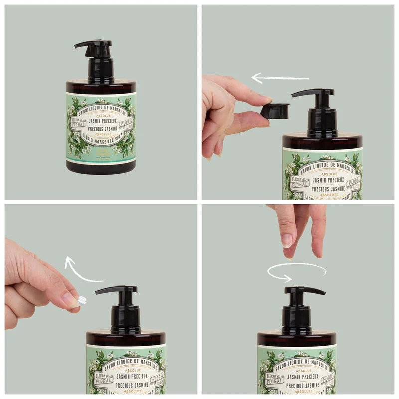 Savon de Marseille liquide - Huile Essentielle de Verveine 500ml