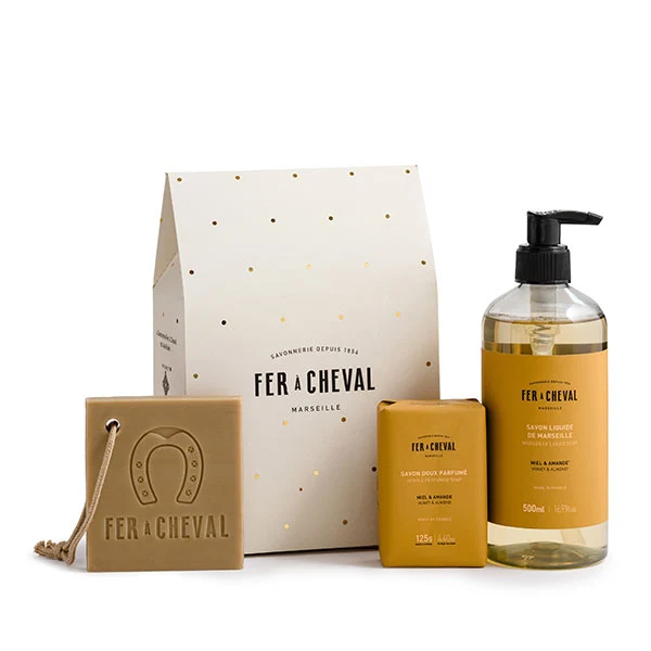 Coffret Rituel Parfumé Miel & Amande