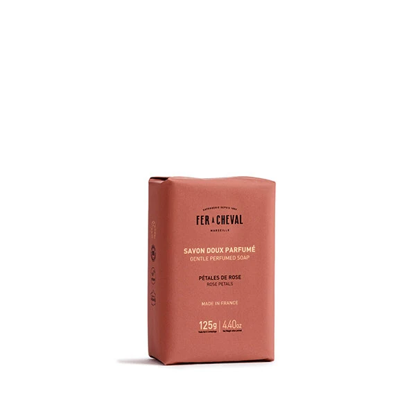 Savon Doux Parfumé Pétales de Rose 125g