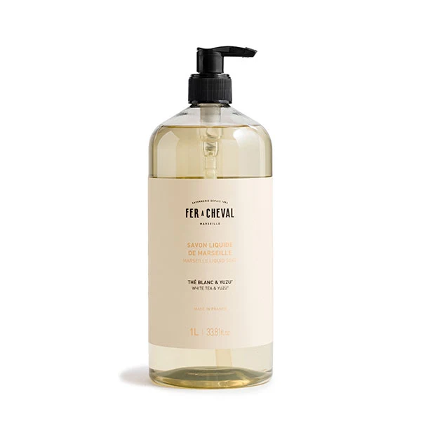 Savon Liquide de Marseille Thé Blanc & Yuzu 1L