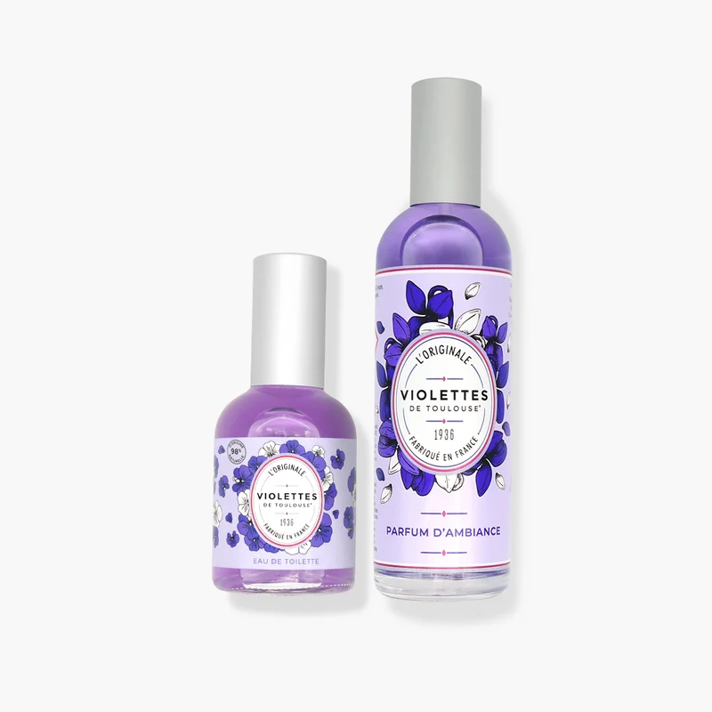 Duo Parfum d’ambiance et Eau de toilette 50ml - Violettes de Toulouse