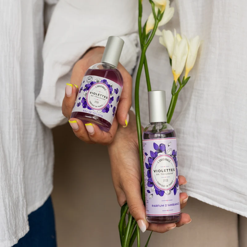 Duo Parfum d’ambiance et Eau de toilette 50ml - Violettes de Toulouse