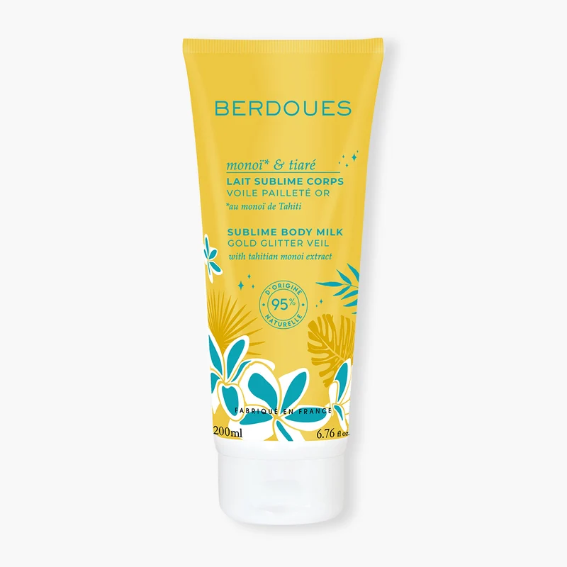Lait corps pailleté Monoï & Tiaré