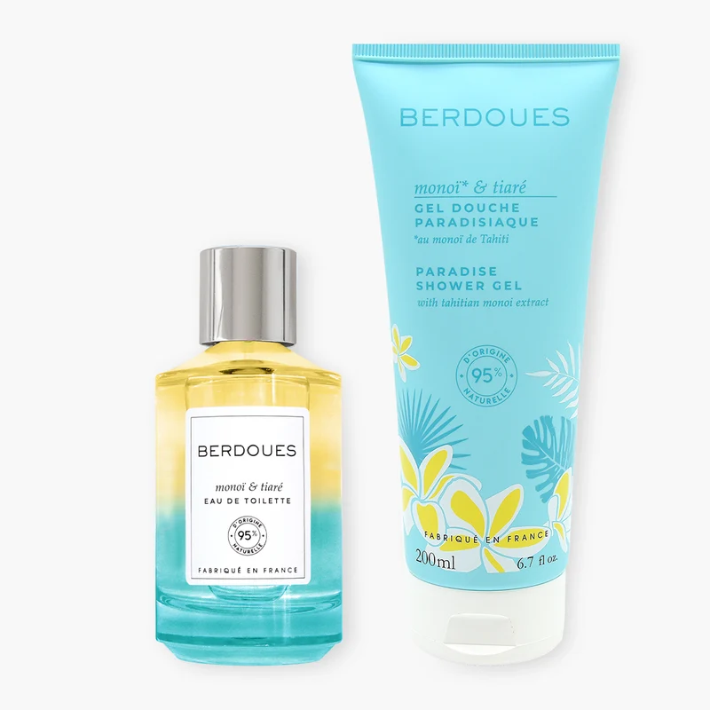 Duo Eau de toilette et Gel douche Monoï & Tiaré