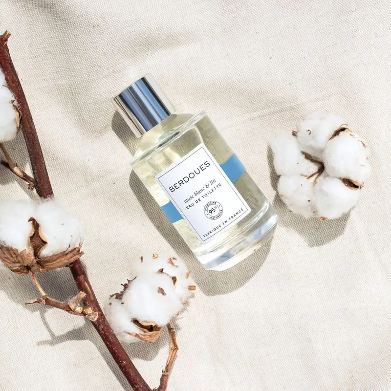 Duo Eau de toilette et Gel douche Musc Blanc & Lin