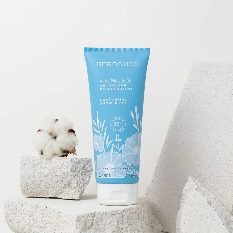 Duo Eau de toilette et Gel douche Musc Blanc & Lin