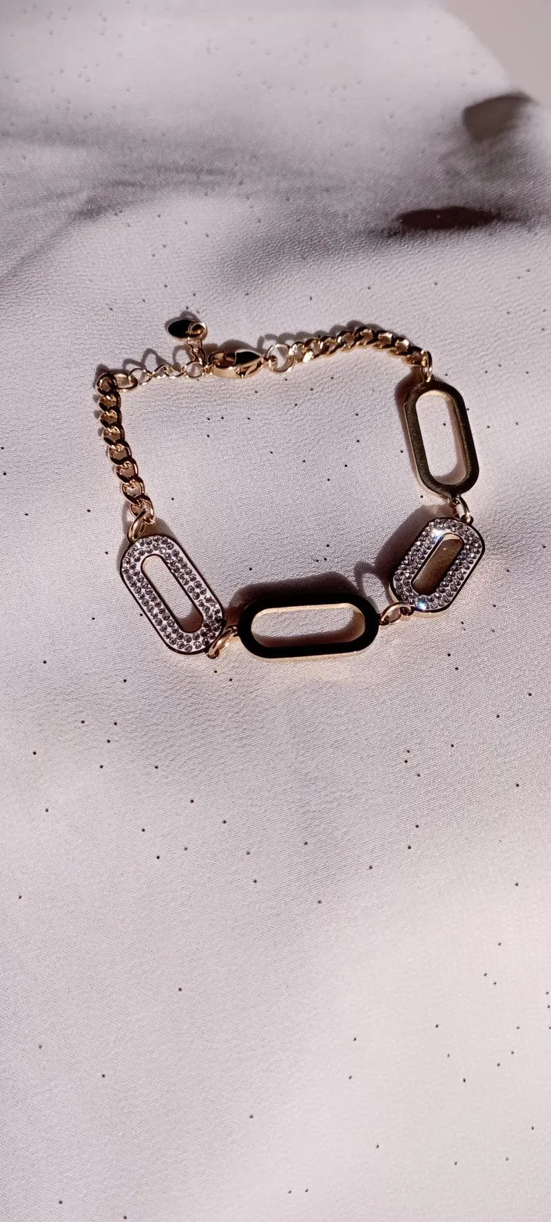 Bracelet Ovale strass