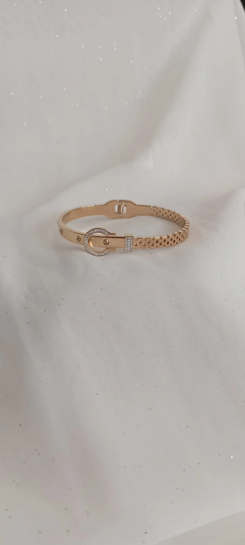 Bracelet rigide Ceinture strass