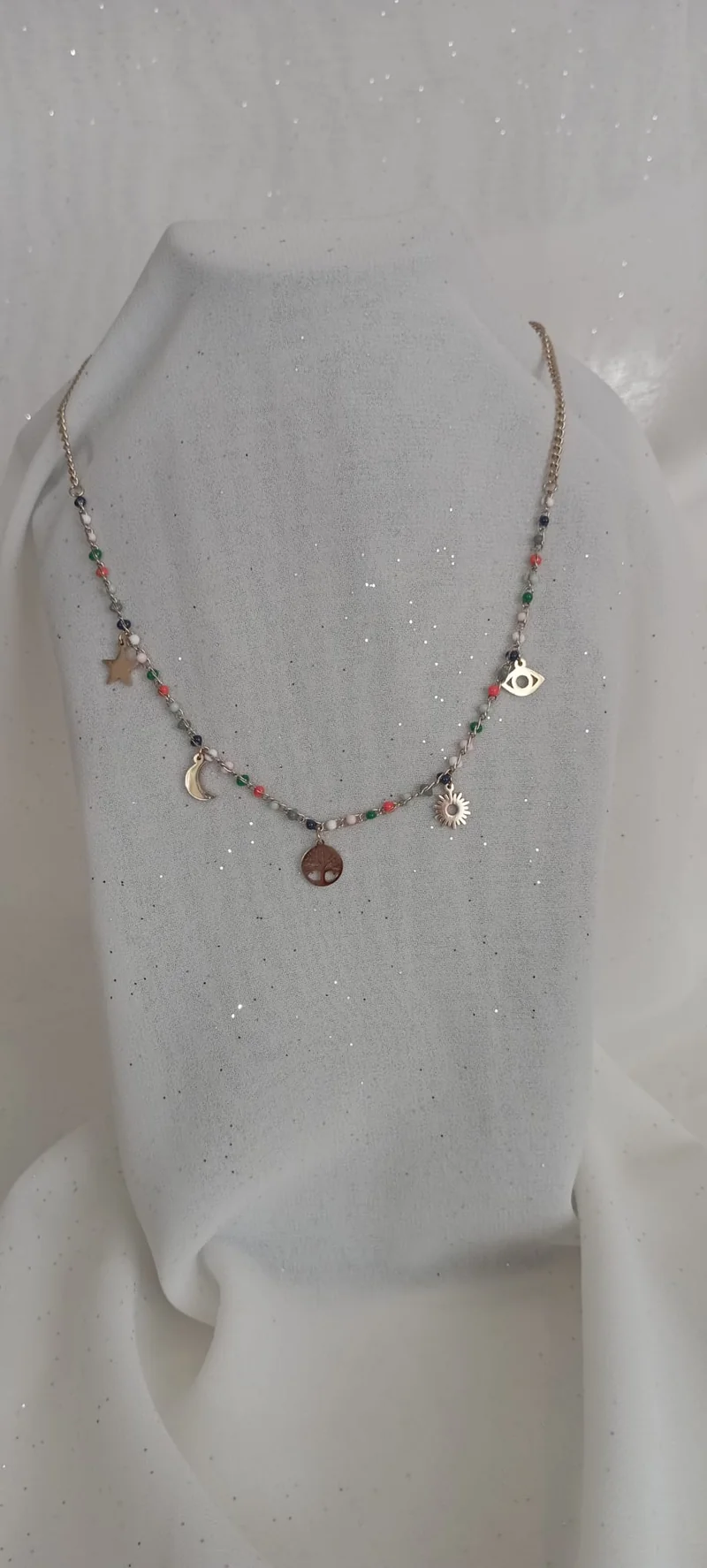 Collier Arbre de vie perle