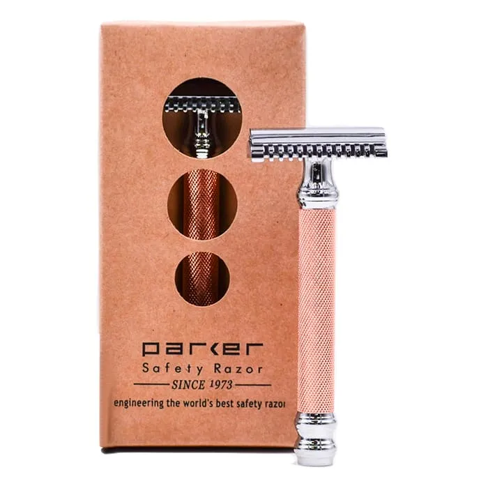 Safety Razor 63C Rose Gold Open Comb