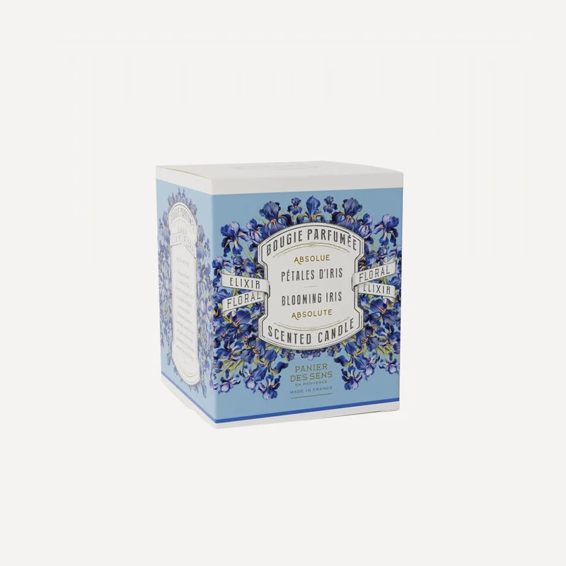 Bougie Parfumée - Parfum Pétales d'Iris 180g