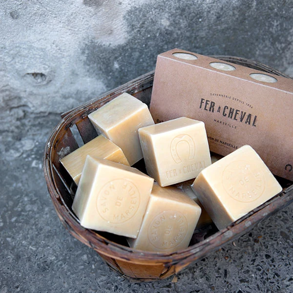 Savon de Marseille à l'huile Végétale Lot 6x600g