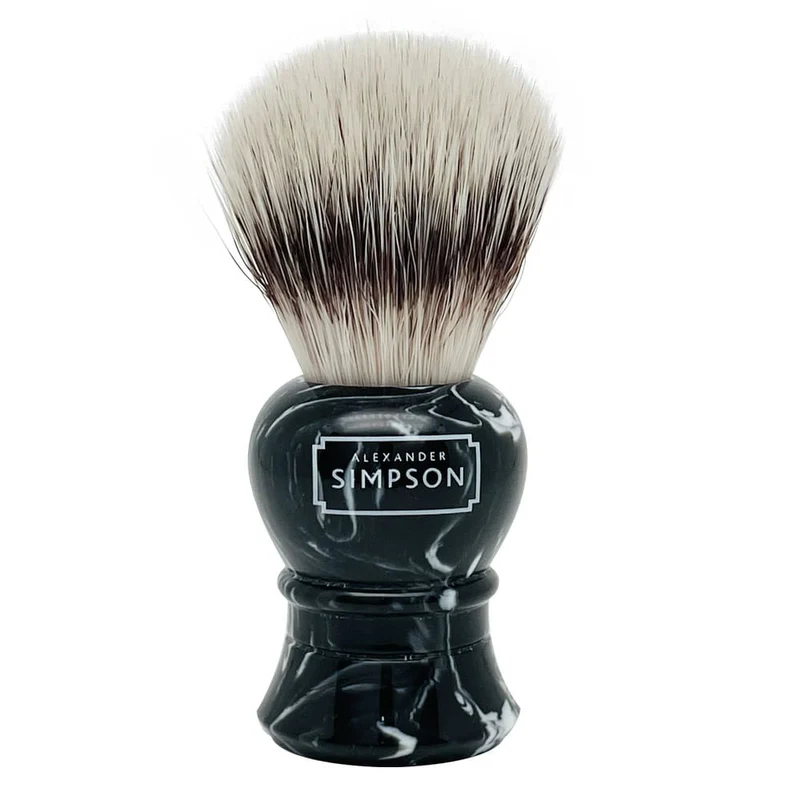 Shaving Brush Islington S – Synthetic – Faux Ebony Marble