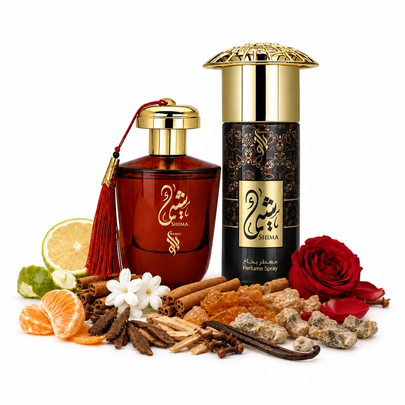 Shima - Coffret Eau de parfum 100 ml & Déodorant parfumé 150 ml – Baanu by My Perfumes