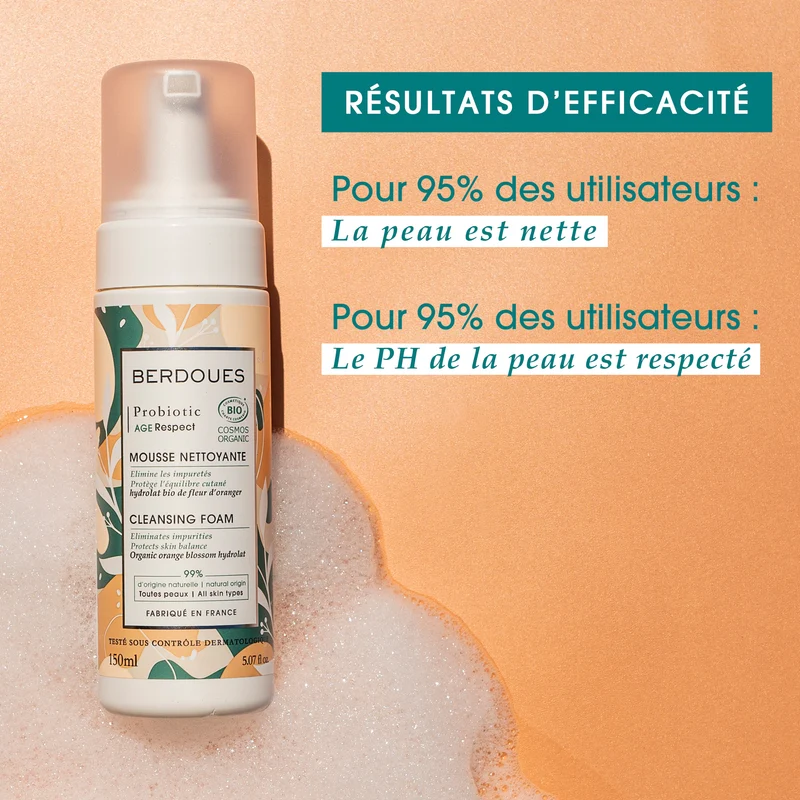Mousse Nettoyante Probiotic Age Respect