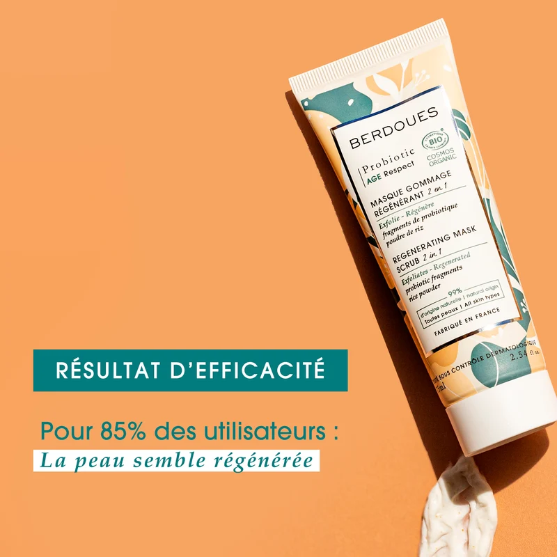 Masque Gommage Régénérant Probiotic Age Respect