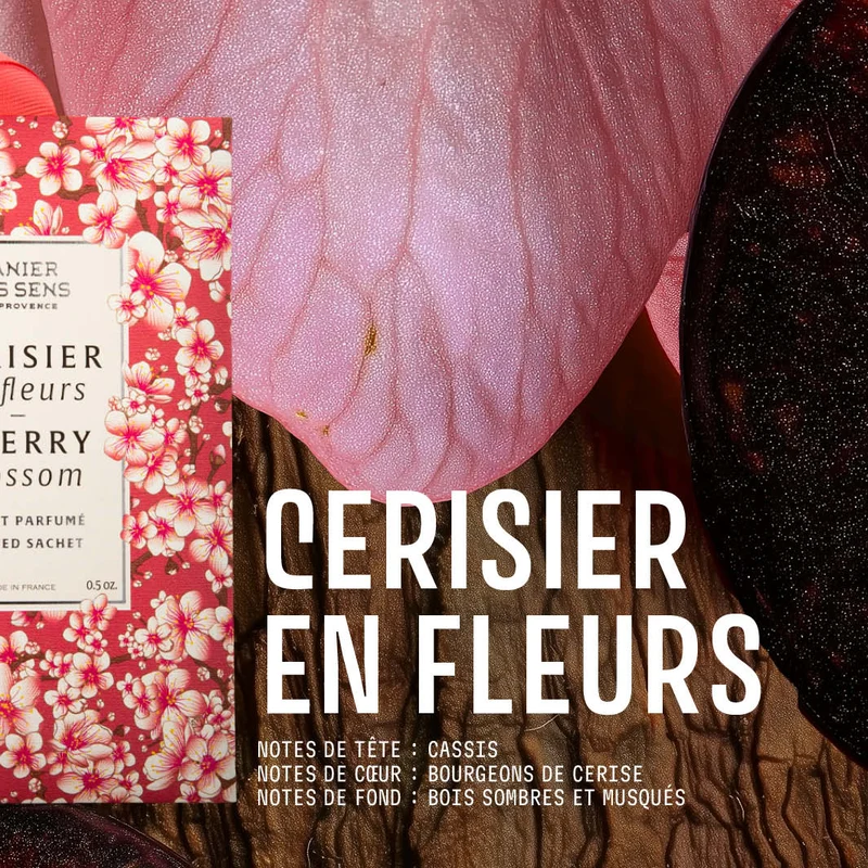 Sachet parfumé 15g Cerisier en fleurs