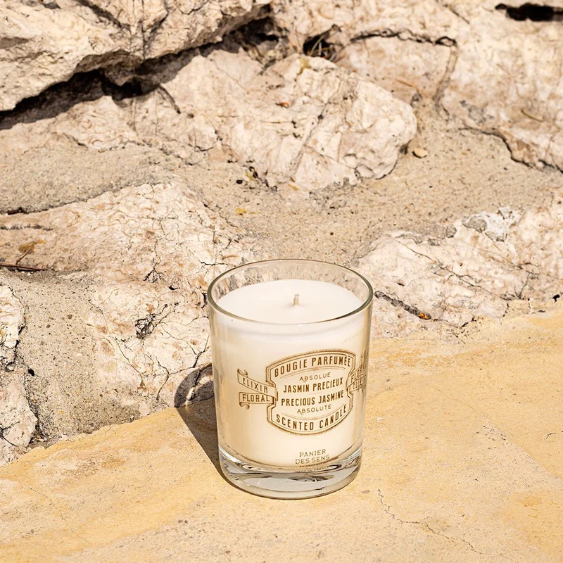 Bougie Parfumée - Parfum Jasmin Précieux 180g