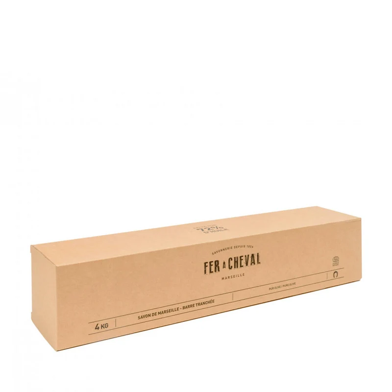 Barre Tranchée de Savon de Marseille Pur Olive 4kg