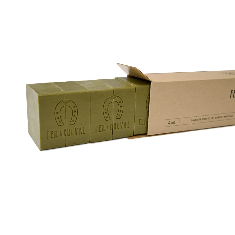 Barre Tranchée de Savon de Marseille Pur Olive 4kg