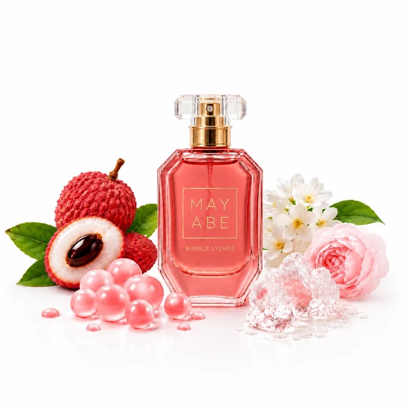 Pack 4 Parfums Mayabe – Vanilla Pop, Marshmallow, Pomme Interdite & Bubble Lychee – 4 x 50 ml