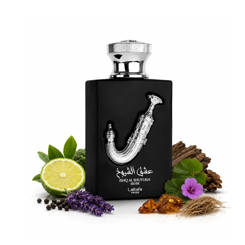 Ishq Al Shuyukh Silver - Eau de parfum 100ml - Lattafa