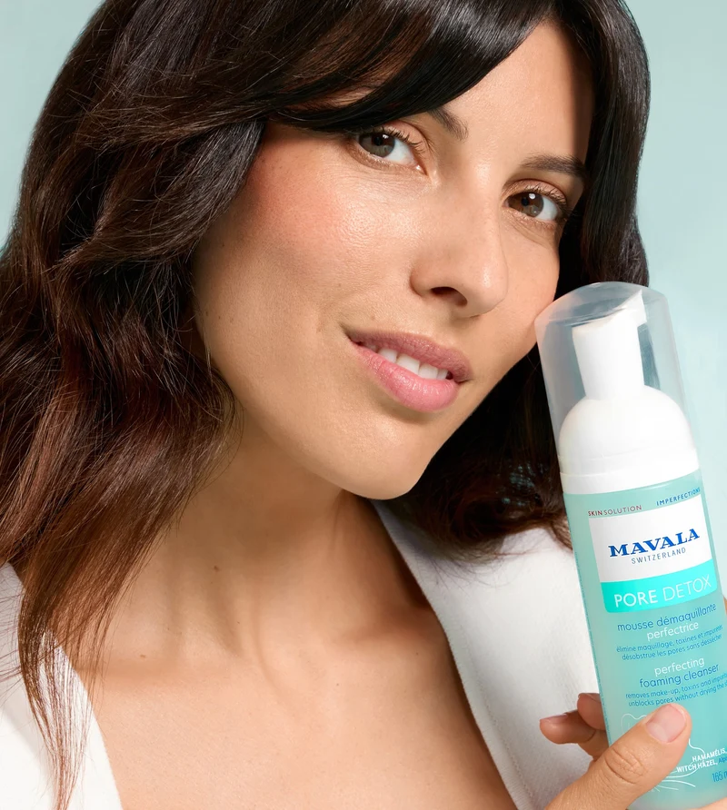 Mousse Nettoyante Visage Pore Detox