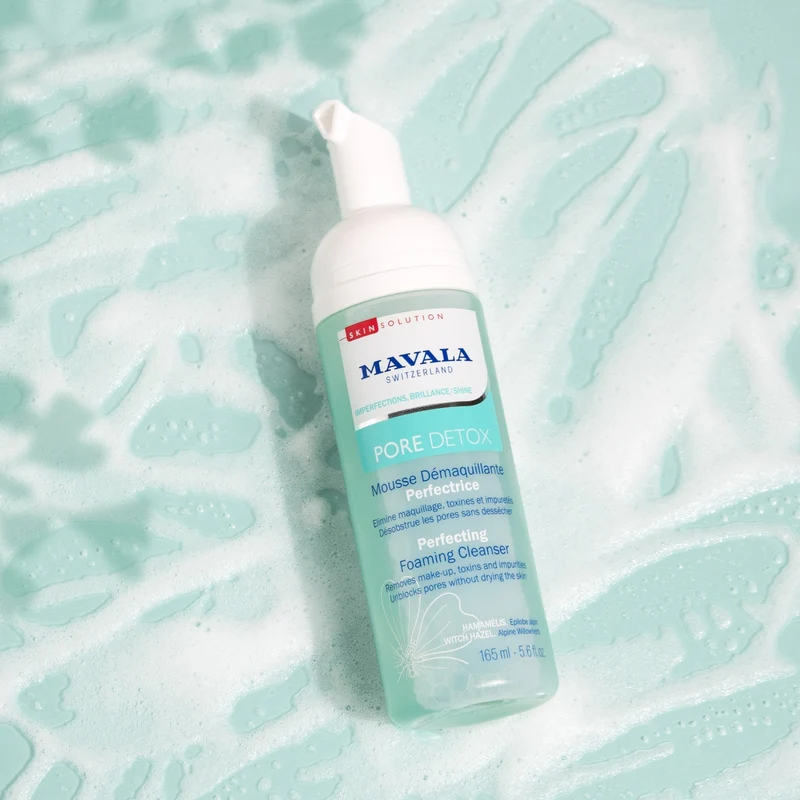 Mousse Nettoyante Visage Pore Detox