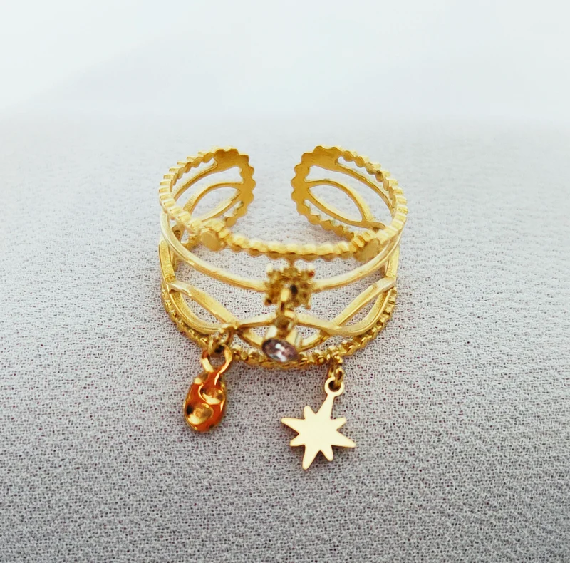 Bague étoile