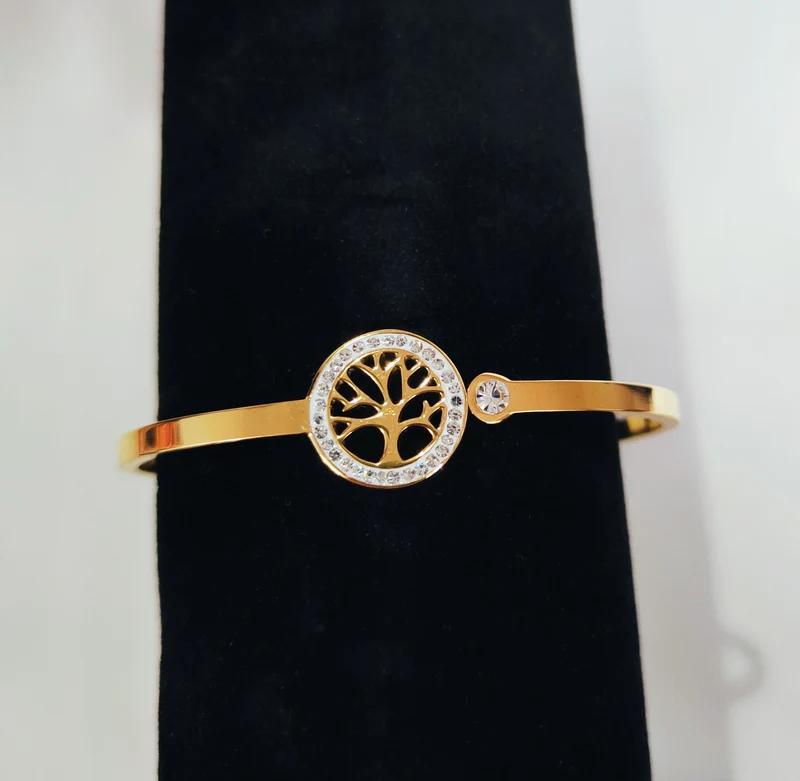 Bracelet rigide arbre de vie