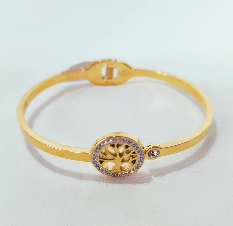 Bracelet rigide arbre de vie