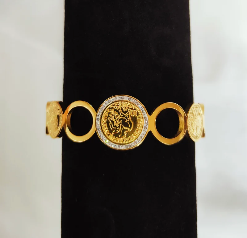 Bracelet rigide pièce
